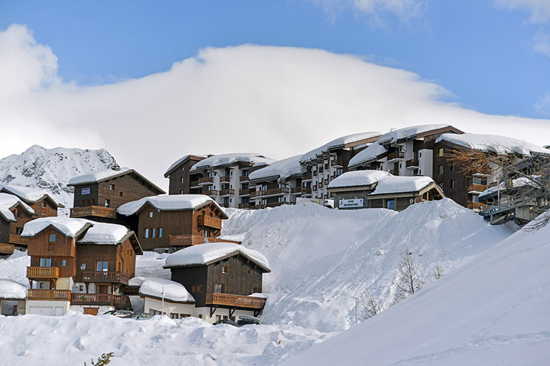 la plagne neige décembre